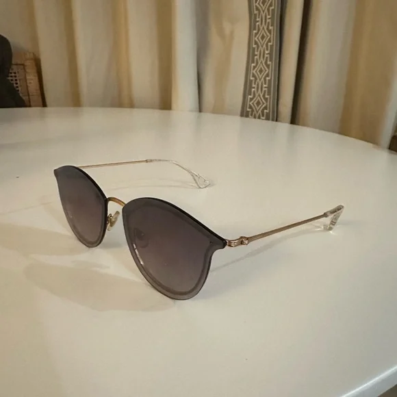 KREWE Nellie Style Gold and Brown Sunglasses - Picture 7 of 16